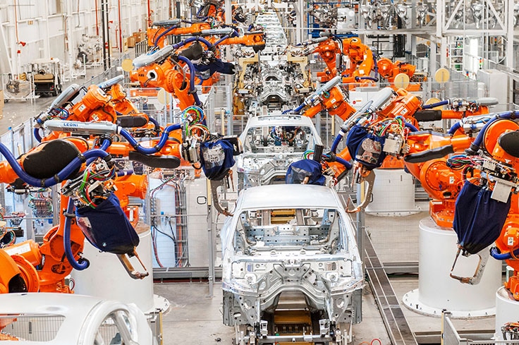 Germany-bmw-factory-spartanburg-robotic-welding-line most technologically advanced countries