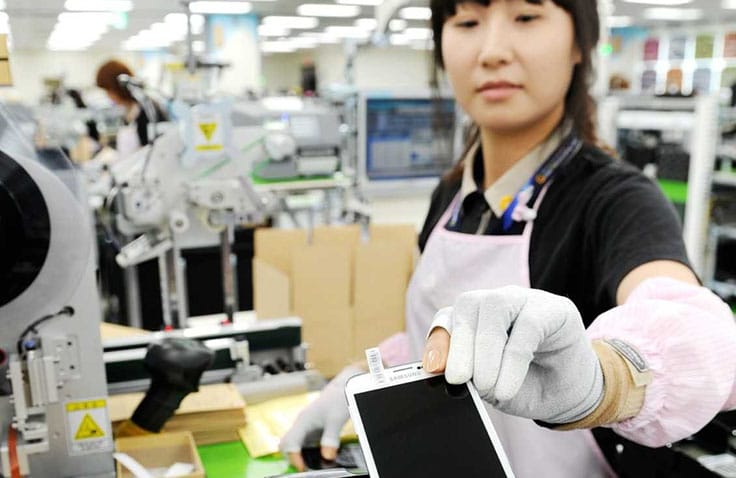 Samsung-Factory-South-Korea most technologically advanced countries