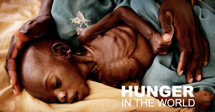 Countries with highest Hunger