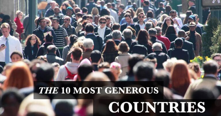 Most Generous Countries in the World